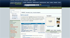 Desktop Screenshot of pescuitmania.ro